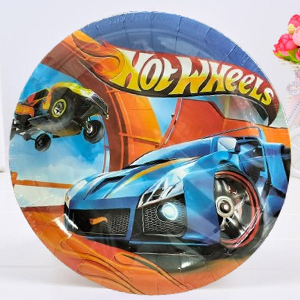 Hot Wheels Paper Plates