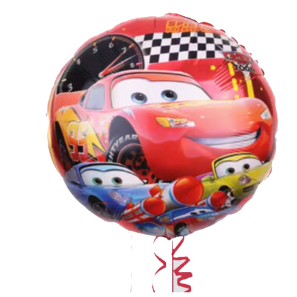 Cars Lightning McQueen Foil Balloon