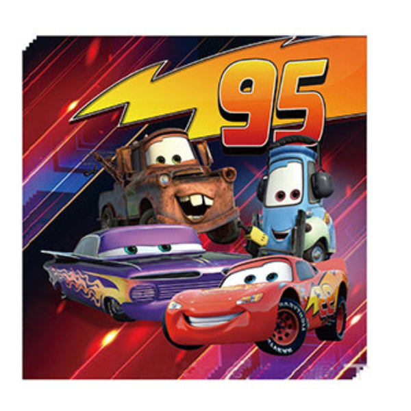 Cars Lightning McQueen Paper Napkins