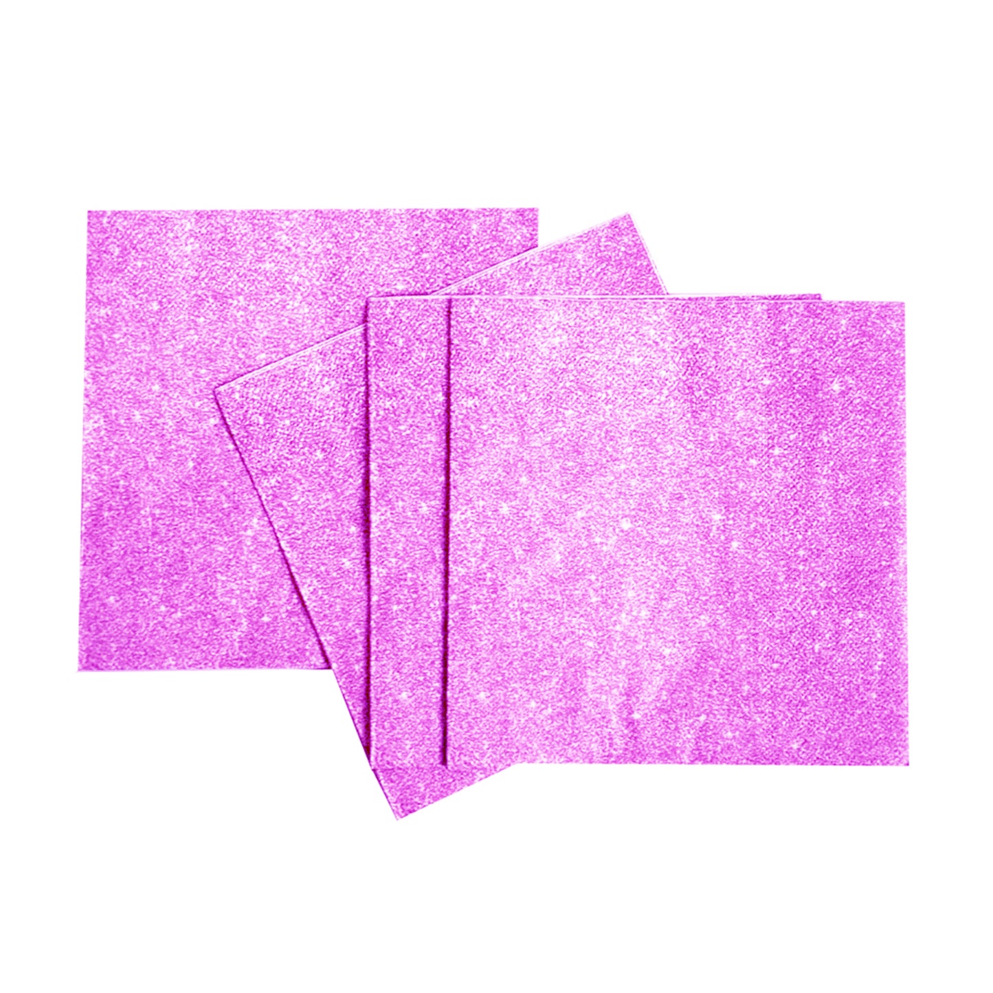 Purple Glitter Design Paper Napkins
