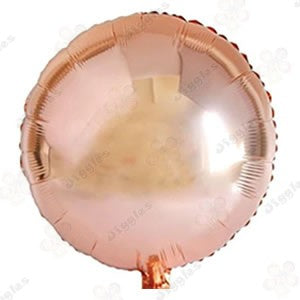 Round Foil Balloon 18" Rose Gold