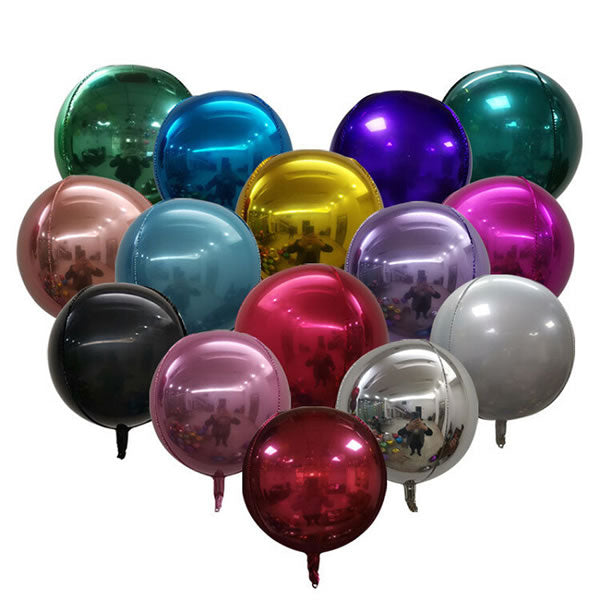 4D Orb Foil Balloons