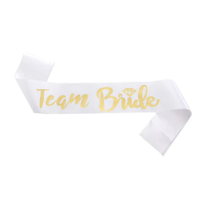 Team Bride Sashes