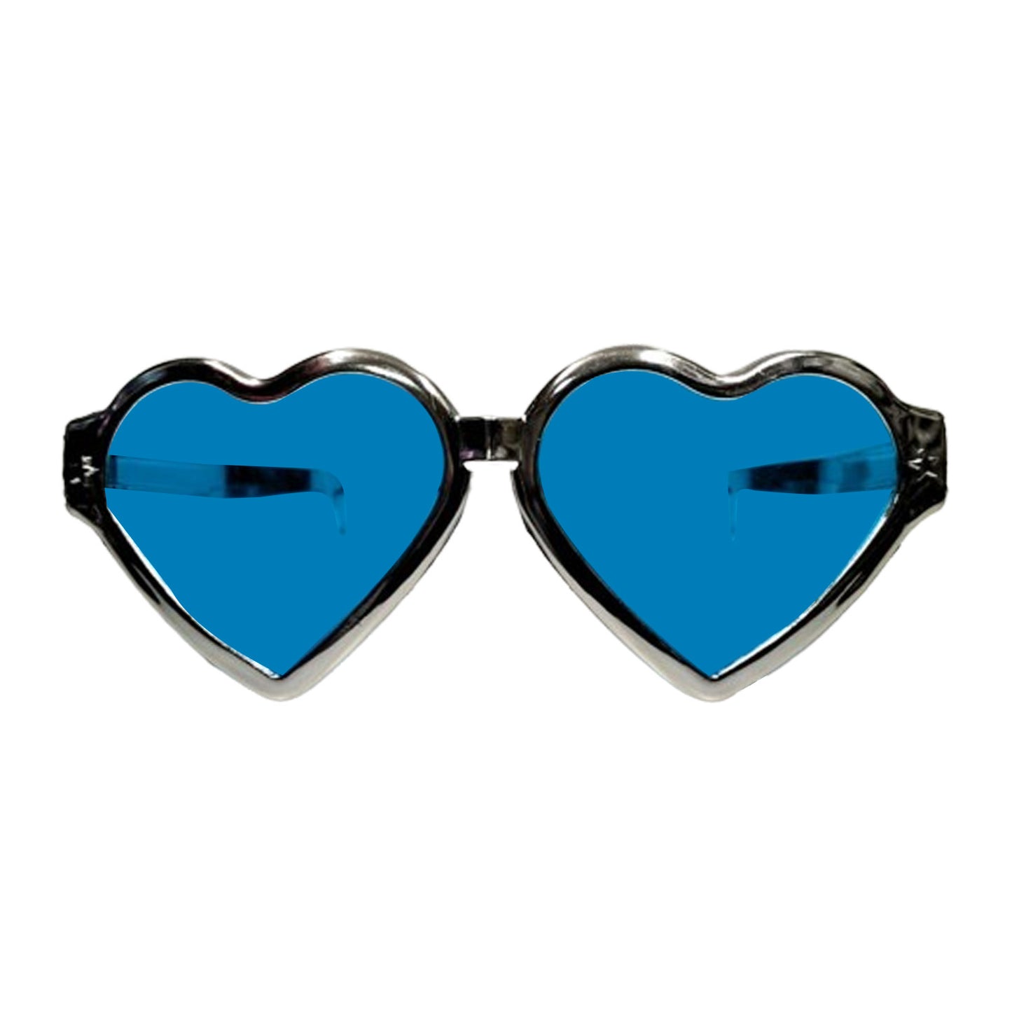 Multicolor Funny Heart Shape Glasses Jumbo