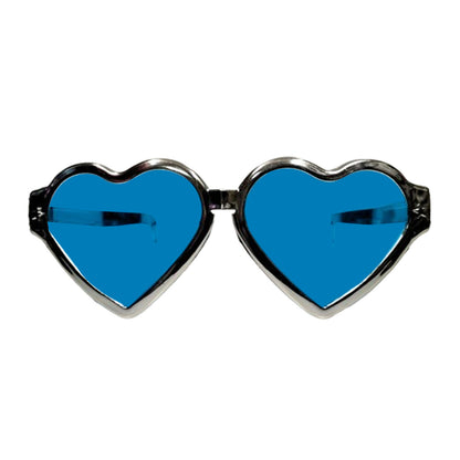 Multicolor Funny Heart Shape Glasses Jumbo