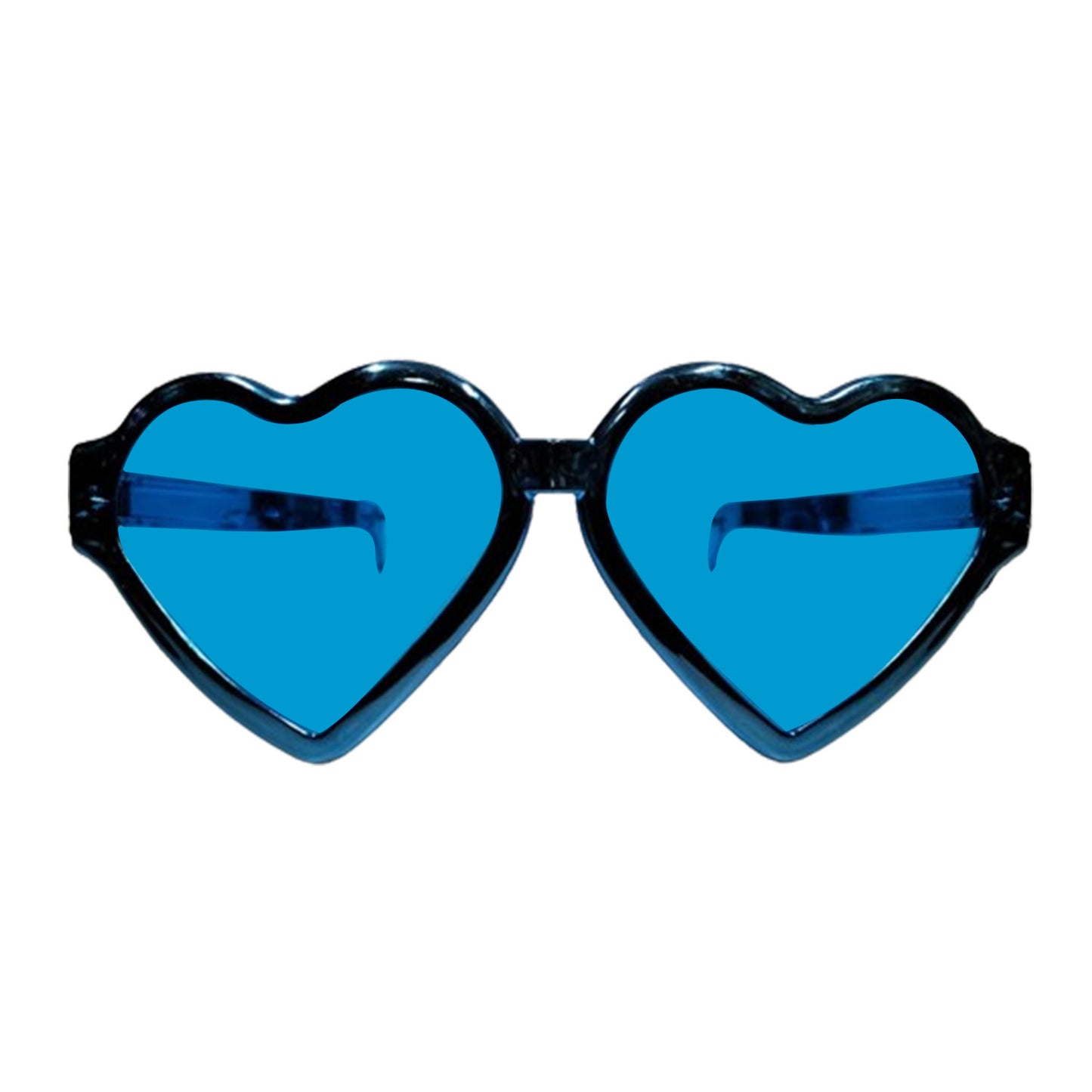 Multicolor Funny Heart Shape Glasses Jumbo