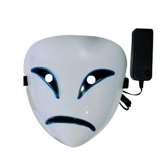 LED Blue  Light up Mask