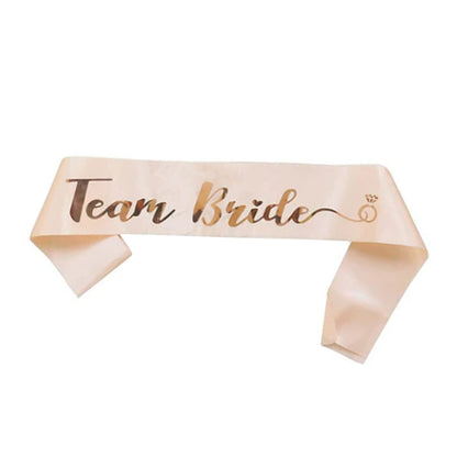 Team Bride Sashes