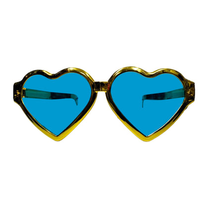 Multicolor Funny Heart Shape Glasses Jumbo