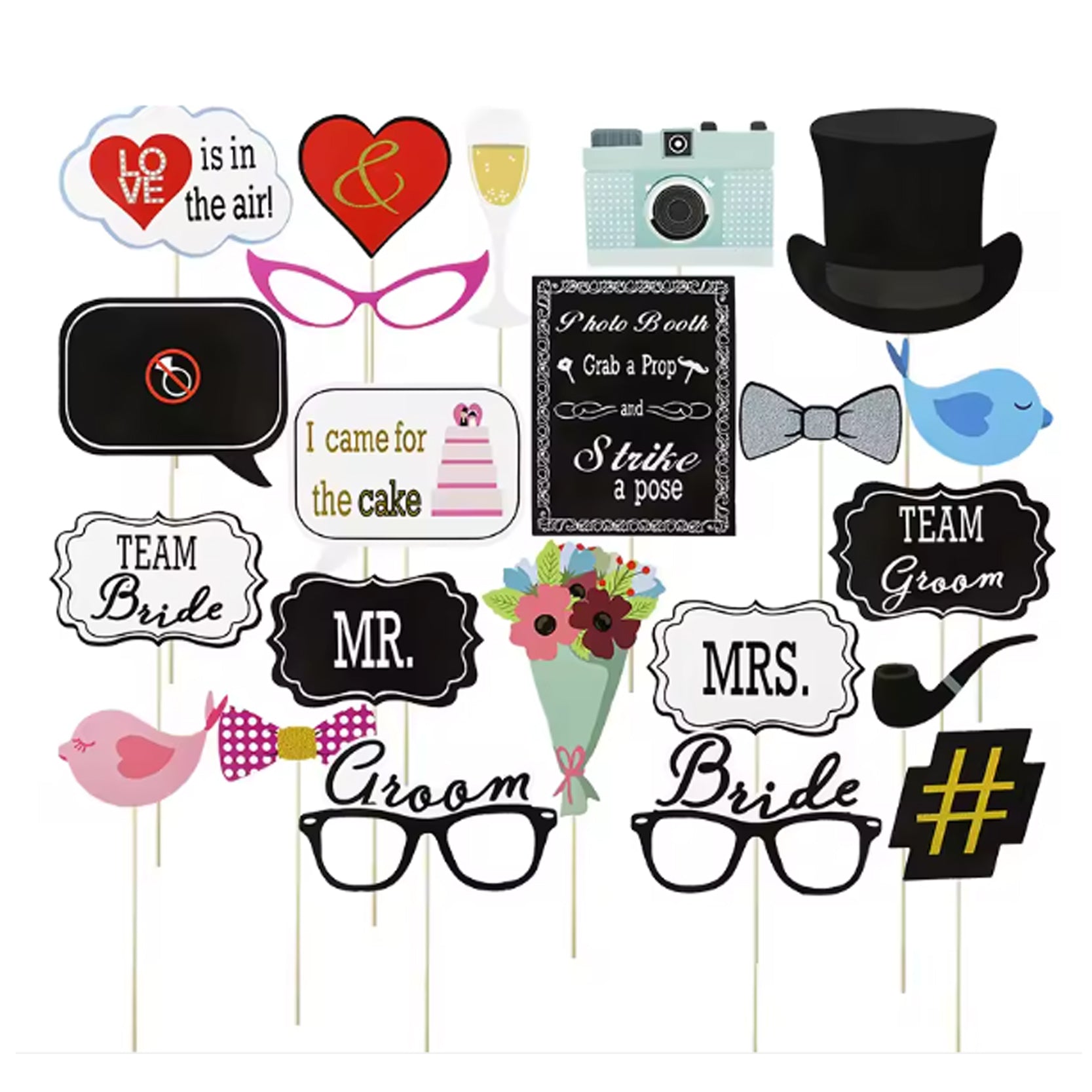 Bride To Be PhotoProps – Jiggles Party Store
