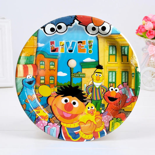 Sesame Street Paper Plates