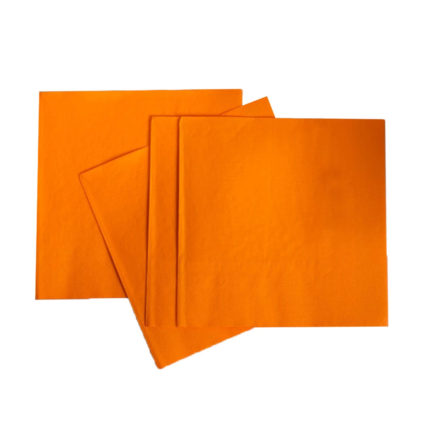 Orange Paper Napkins