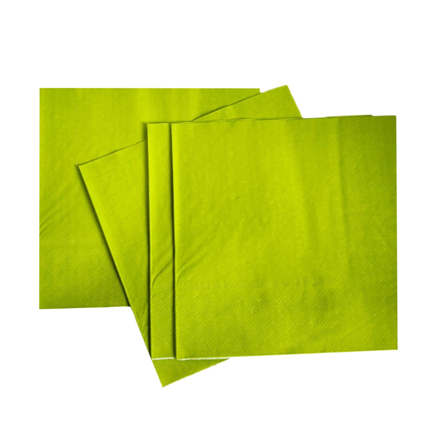 Lime Green Paper Napkins