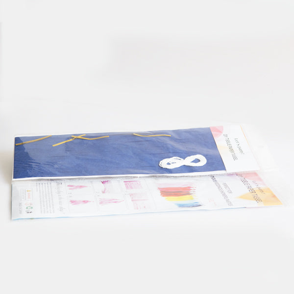 Dark Blue Paper Tassel