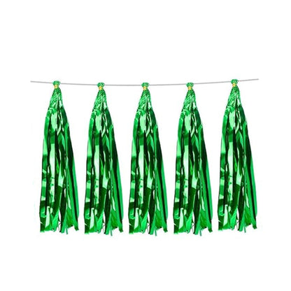 Green Foil Tassel