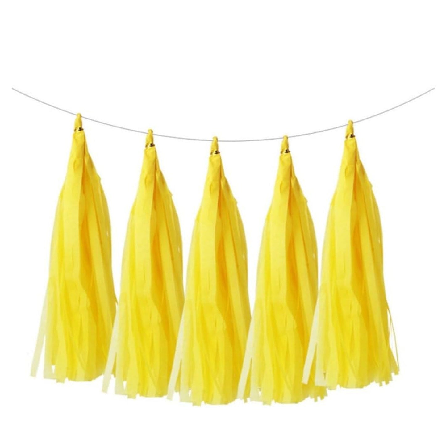 Yellow Paper Tassel