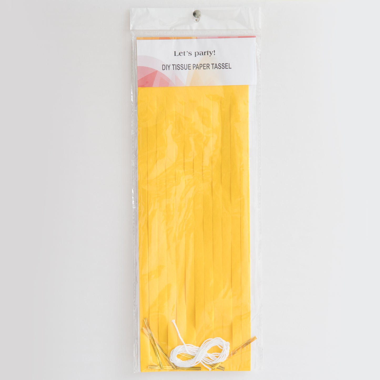 Yellow Paper Tassel
