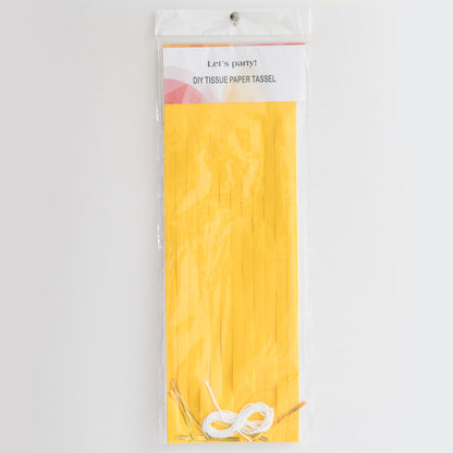 Yellow Paper Tassel