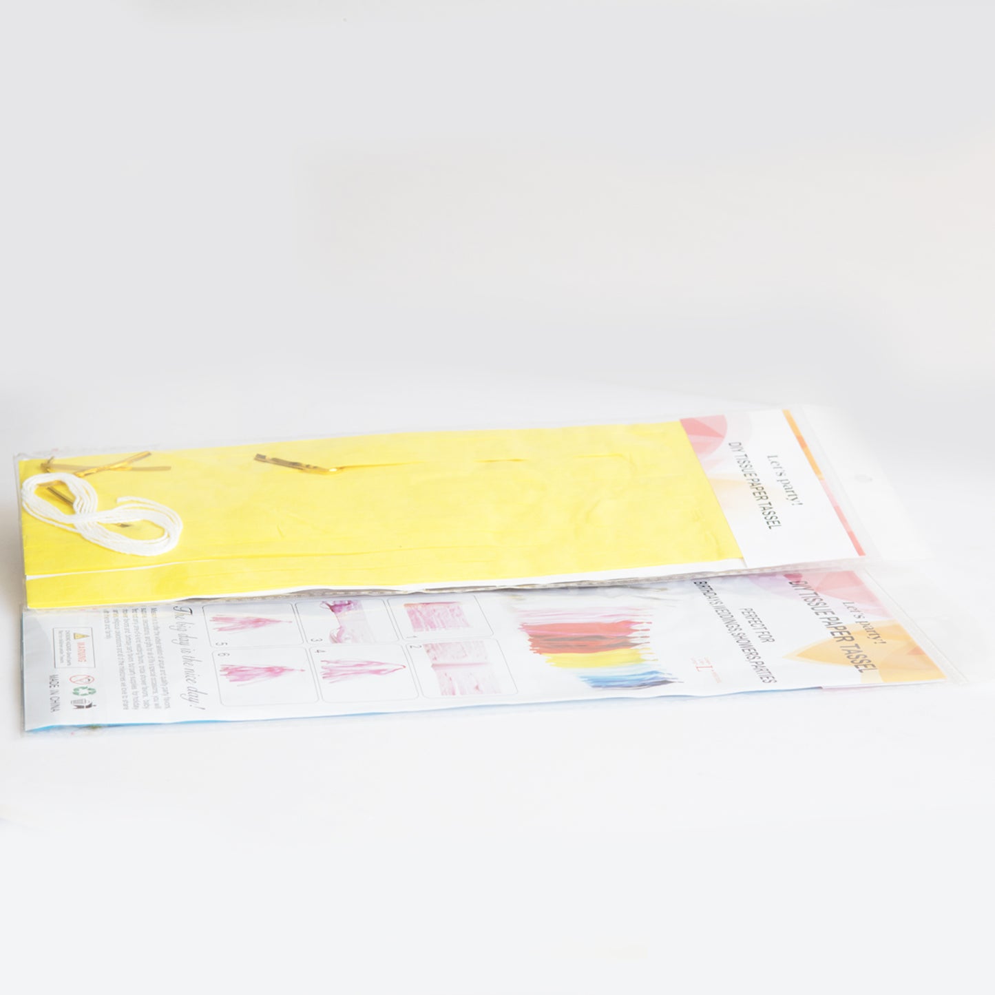 Light Yellow Paper Tassel