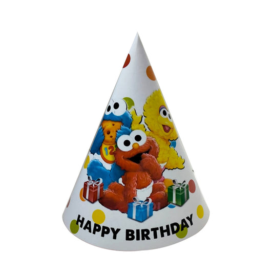 Sesame Street Theme Paper Hats