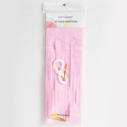 Pink Paper Tassel