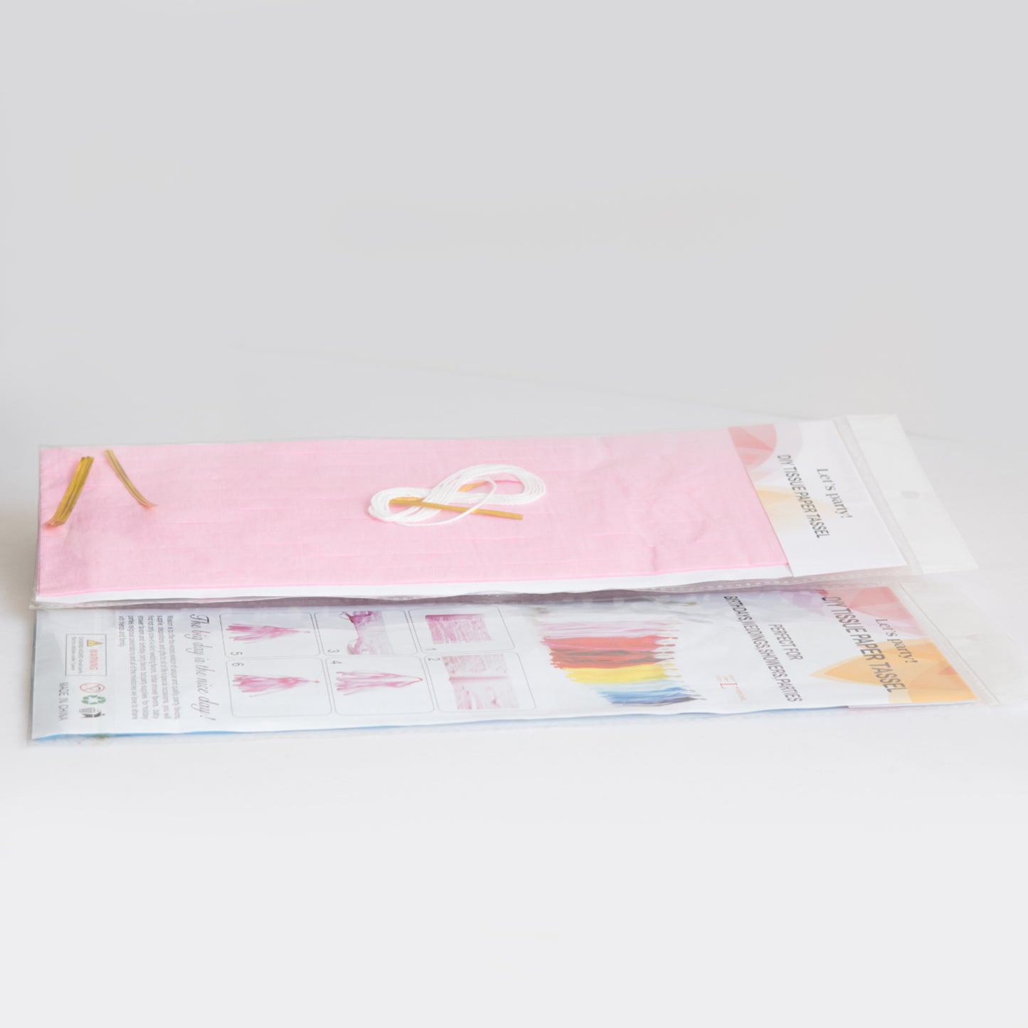 Pink Paper Tassel