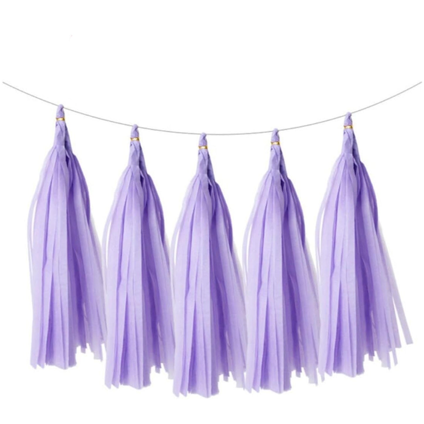 Purple Paper Tassel