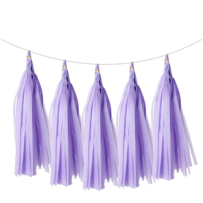 Purple Paper Tassel