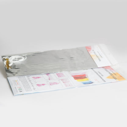 Silver Foil Tassel
