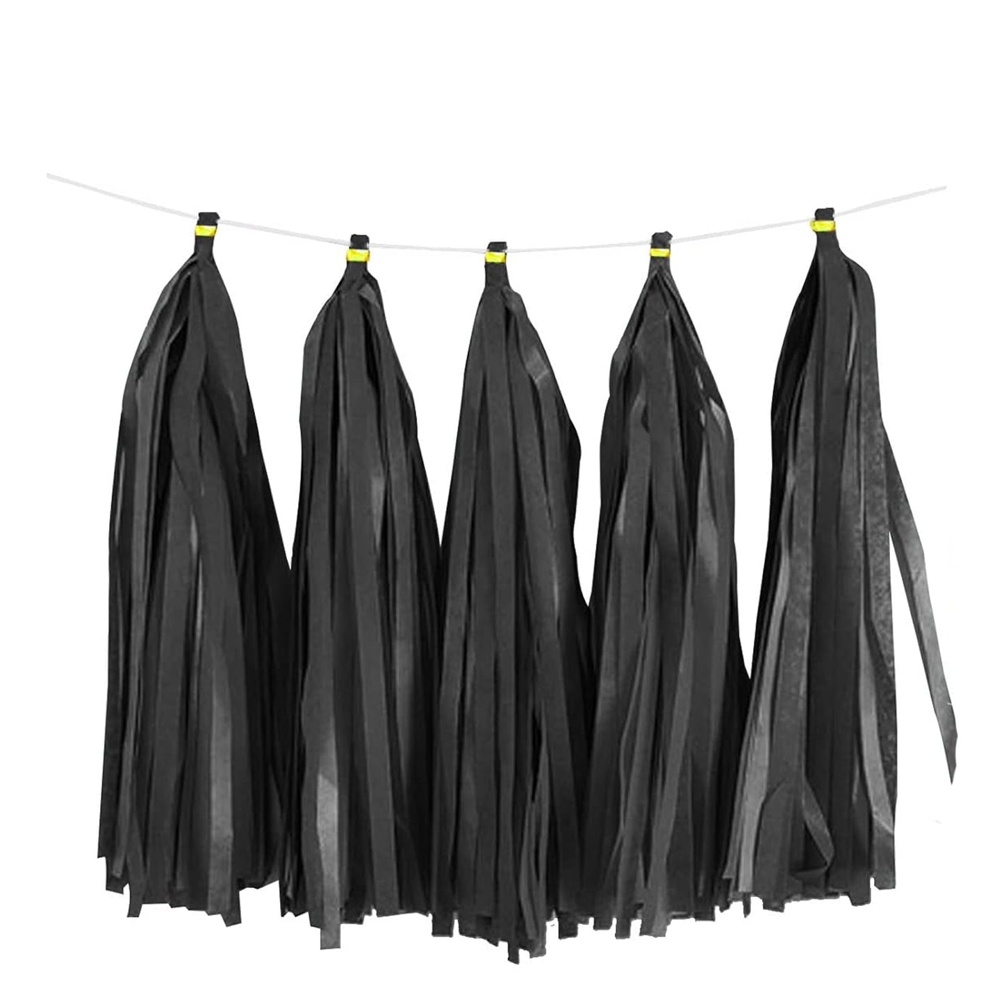Black Paper Tassel