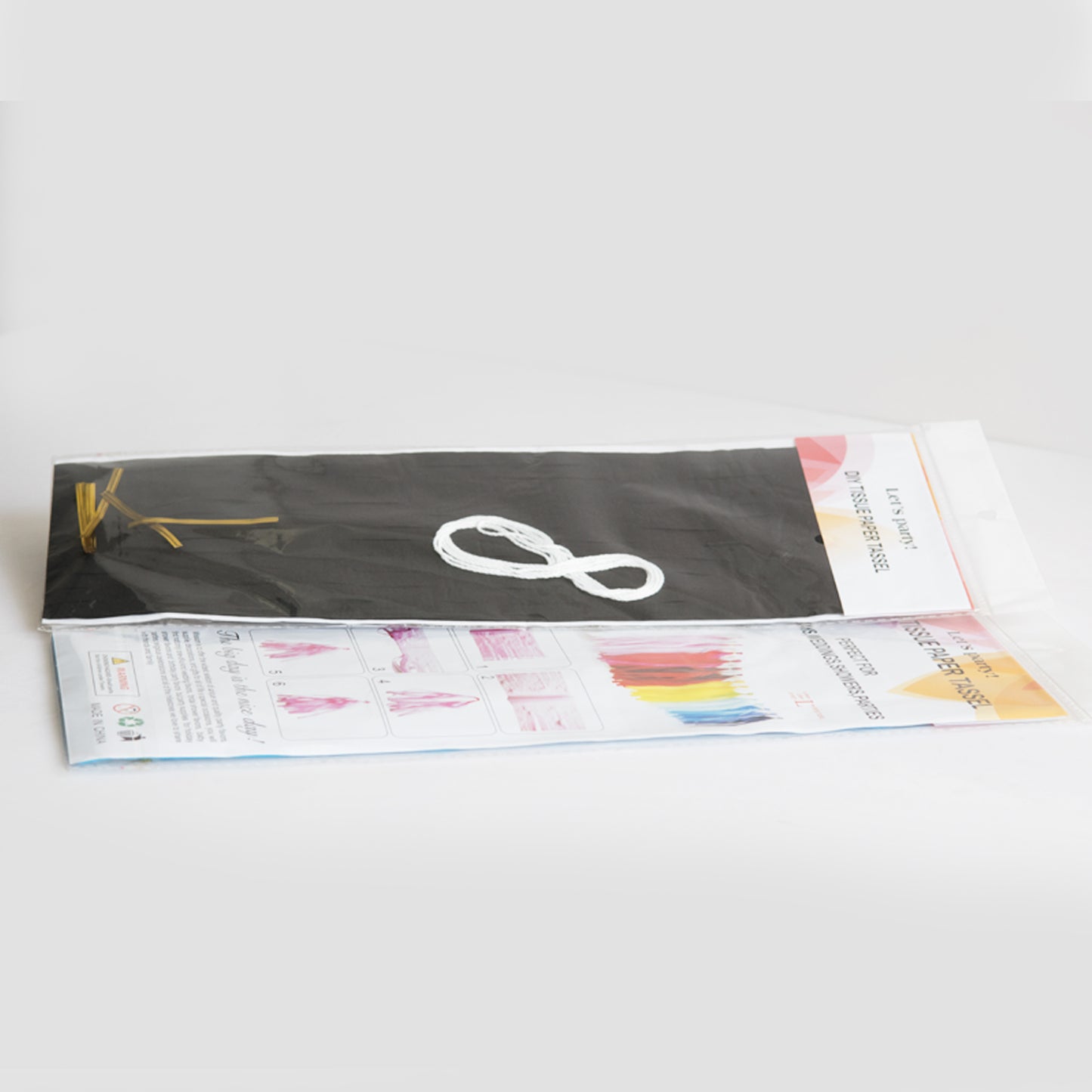 Black Paper Tassel