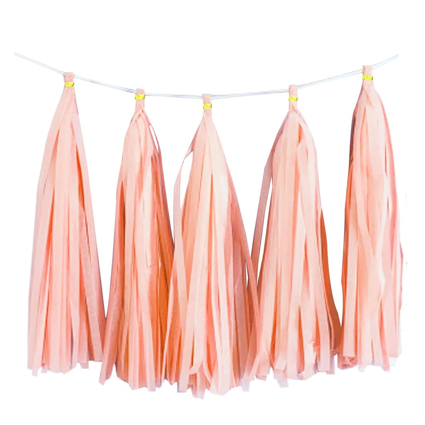 Peach Paper Tassel