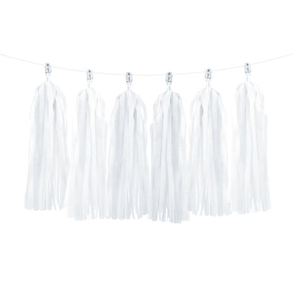 White Paper Tassel