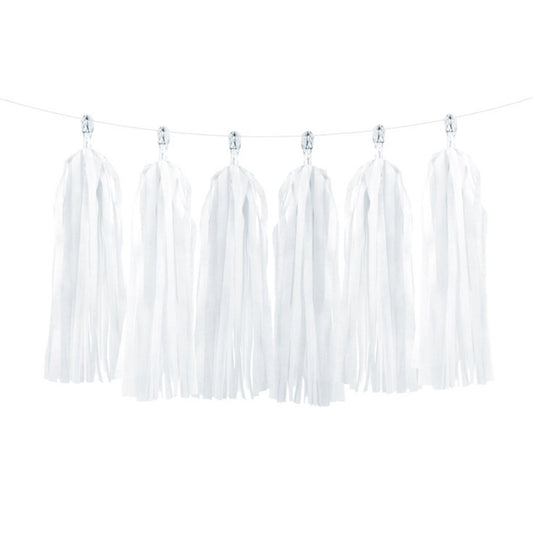 White Paper Tassel