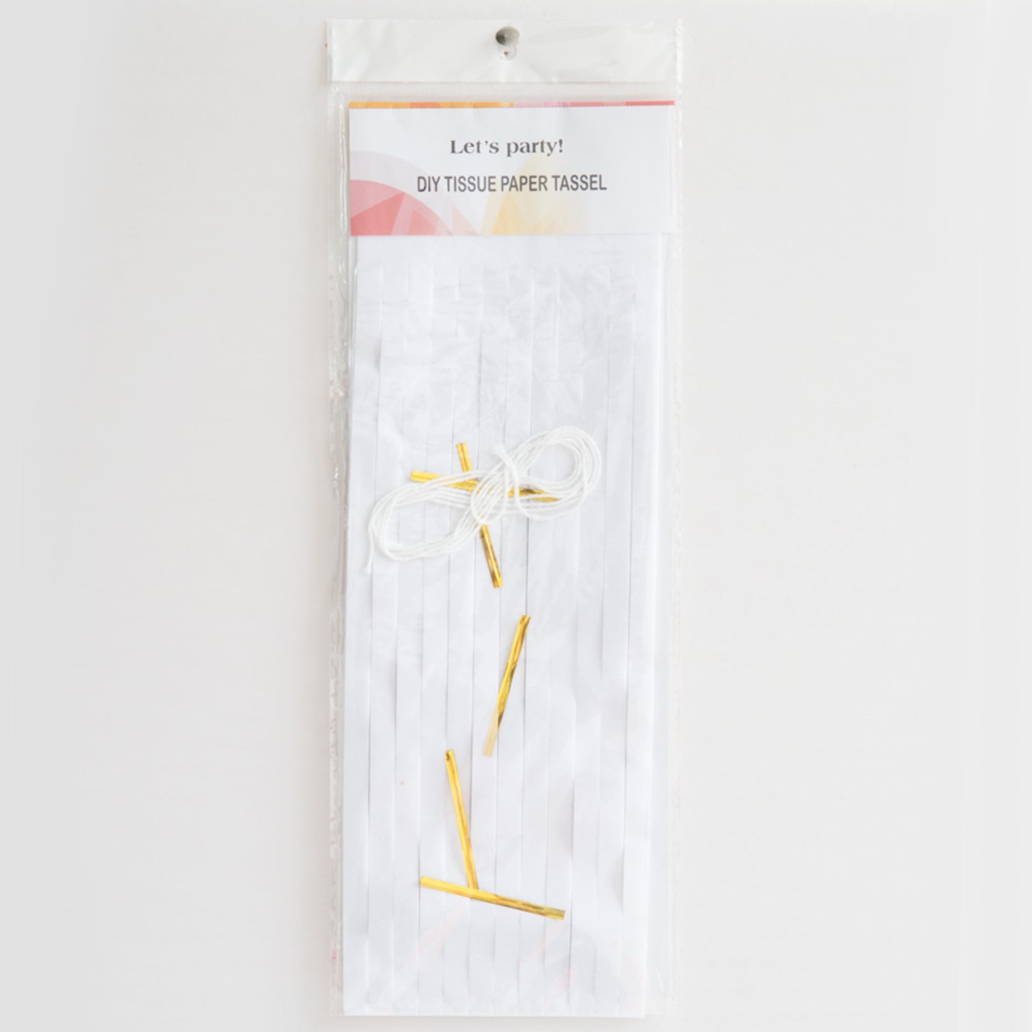 White Paper Tassel