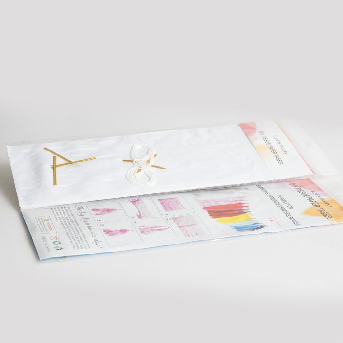 White Paper Tassel