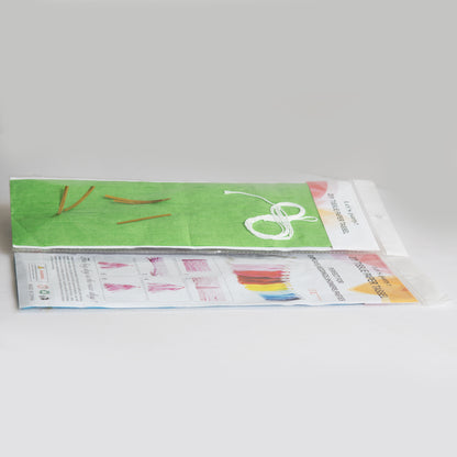 Green Paper Tassel