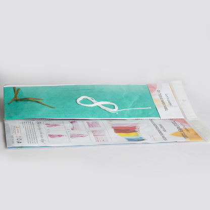 Teal Paper Tassel