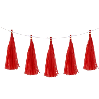 Red Paper Tassel