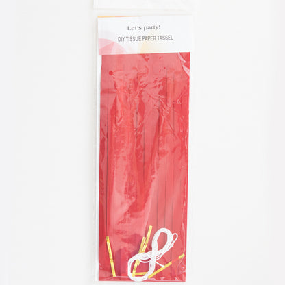 Red Paper Tassel