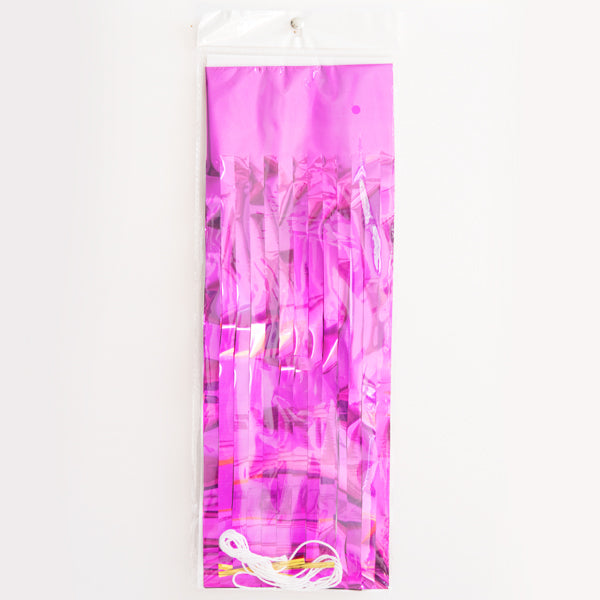 Pink Foil Tassel