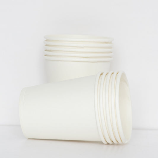White Paper Cups