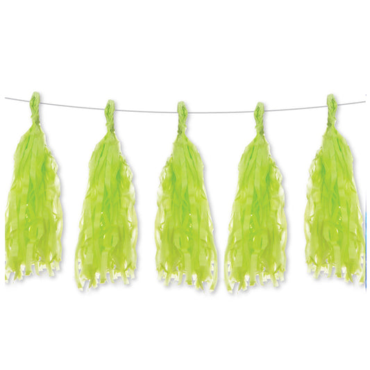 Olive Green Paper Tassel