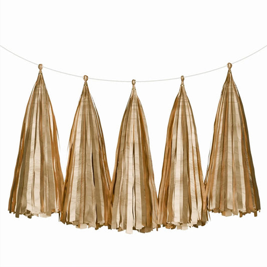Old Gold Paper Tassel