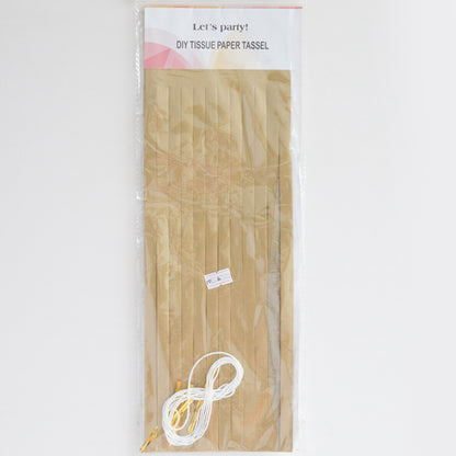 Old Gold Paper Tassel