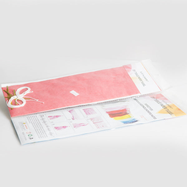 Dusty Rose Paper Tassel