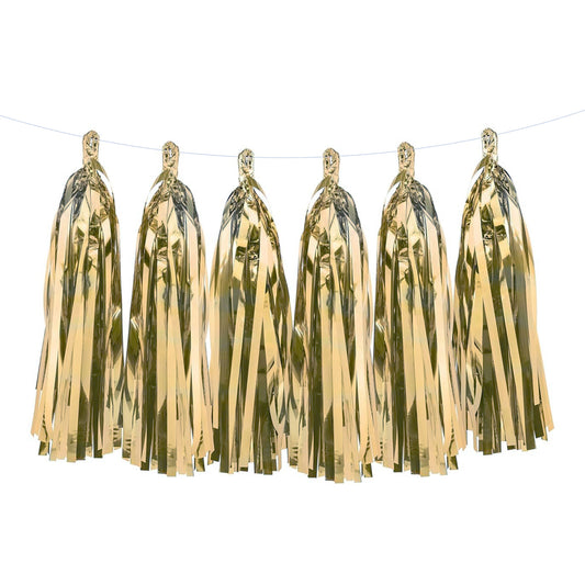 Light Gold Foil Tassel