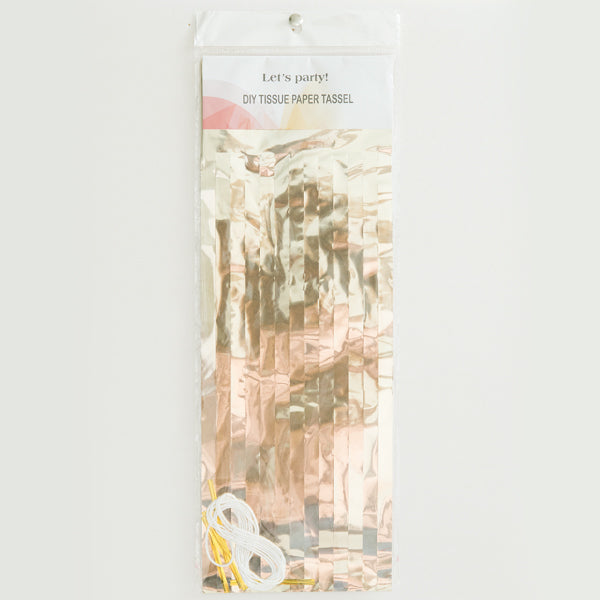 Light Gold Foil Tassel