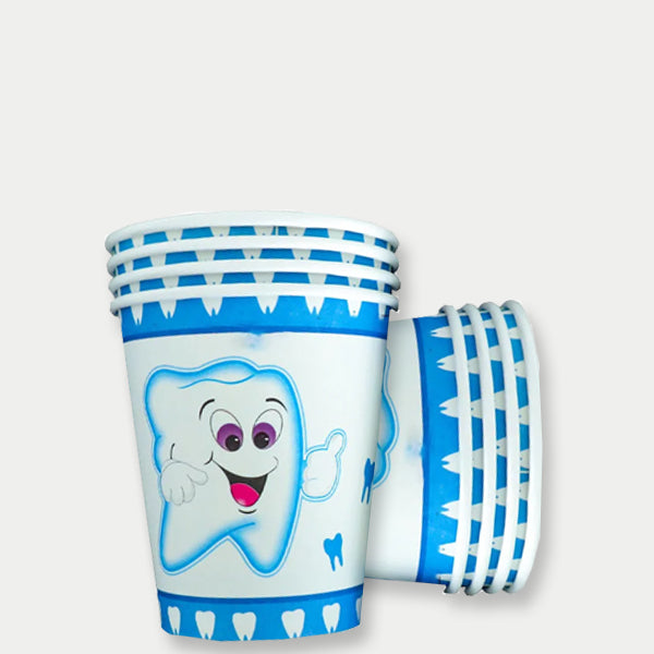 1 st Tooth Theme (blue) Paper Cups