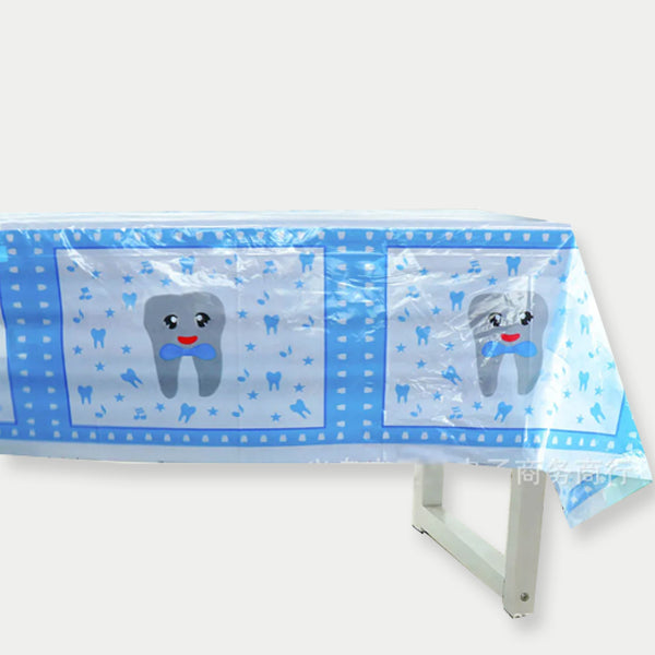 1 st Tooth Theme (blue) Tablecover